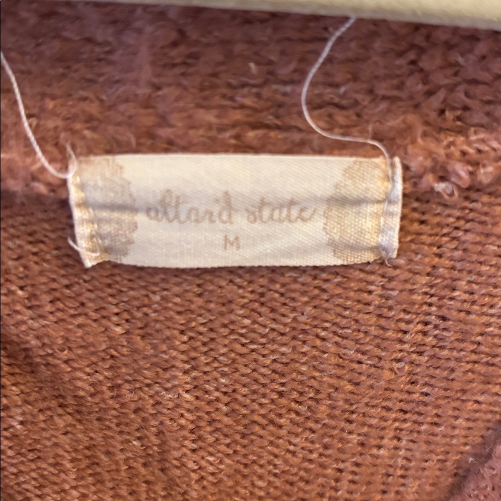 Altar’d State Mauve Sweater M - Picture 2 of 2